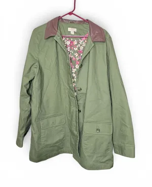 Appleseeds chore coat floral lining  thumbnail 1