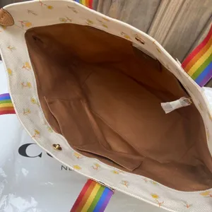 Coach Tote With Rainbow Roller Skate Graphic c4099 thumbnail 4