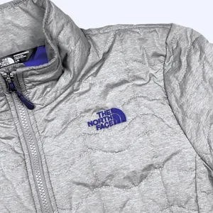 The North Face Thermoball Jacket Womens Large Gray Quilted Puffer Gorpcore‎ thumbnail 3
