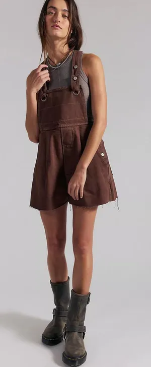 Free people Rambler Shortalls thumbnail 1