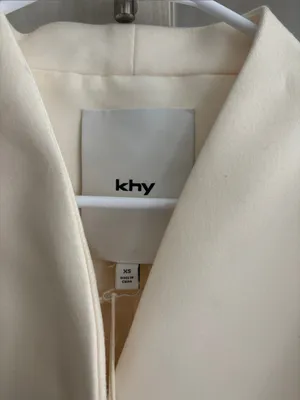 khy | Tailored Mini Dress White Size XS thumbnail 5