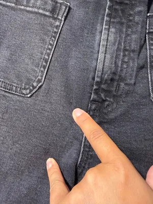 GAP ’70s Flare High Rise Jeans Women’s 31/12R Black Wash Patch Pocket Stretch De thumbnail 10