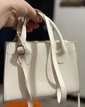 Source Unknown Women’s white  Mini Tote Bag with Detachable Strap thumbnail 1