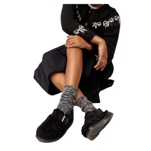 Dr. Martens Jorge II Black Borg Mules new fur shearling clogs thumbnail 3