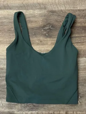 Lululemon Align Tank Top Olive Green Women’s 0 thumbnail 2