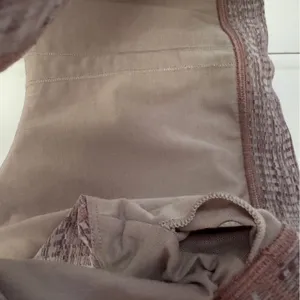 Lululemon Energy Bra in Arrow Jacquard Antique Bark Copper Coil sports Strappy thumbnail 6