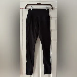 American Giant Black Leggings Size‎ Six thumbnail 2