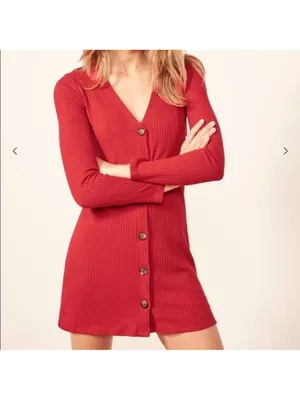 Reformation Agatha Dress Size Large thumbnail 2