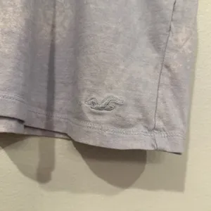 Hollister Blue Cropped Tee thumbnail 3