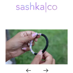 Beaded Story Bracelet made women in Nepal - by Sashka thumbnail 5