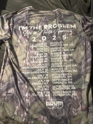 Morgan Wallen Tshirt Green Size XL thumbnail 2