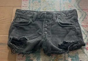 Free People Shorts Denim thumbnail 1