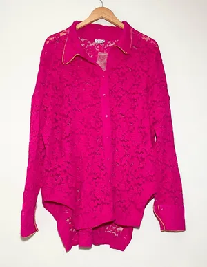 Free People All Day Lace House Shirt thumbnail 1