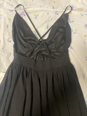 NWT Boutique Black Maxi Dress thumbnail 7