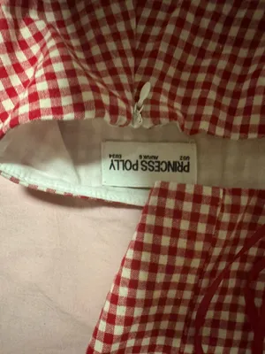red gingham princess polly set thumbnail 3