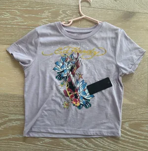 Ed Hardy Crop Top Graphic thumbnail 1