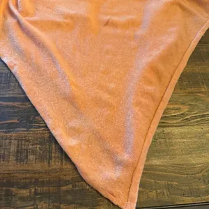 Cashmere Orange Luxury Poncho Boho Women's Shawl One Size thumbnail 8