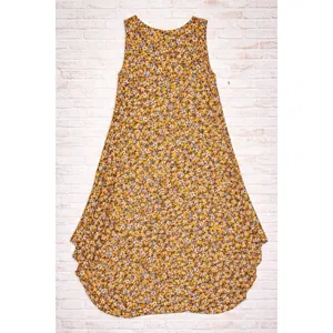 Zahara Womens Dress Boho Peasant Prairie Cottagecore Hippie‎ Earthy thumbnail 2