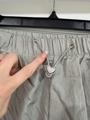 COCO & SHAY Light Gray Elastic Waist Pants large thumbnail 6