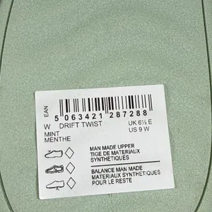 Clarks Size-9W Cloudsteppers Washable Slide Drift Twist Sandals‎ Mint thumbnail 8