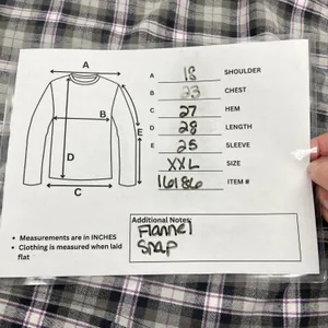 Carhartt Campton Womens Flannel Hooded Shirt XXL Plaid Snap Front Cabin Outdoor thumbnail 12