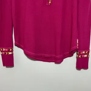 Free People Rainbow Thermal Henley thumbnail 3