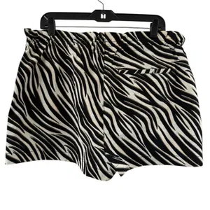 Sweaty Betty‎ Shorts Womens 10 Black Athletic Zebra Stripe thumbnail 2