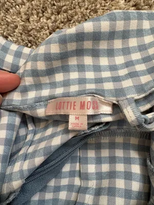 Blue Plaid Lottie Moss Dress thumbnail 3