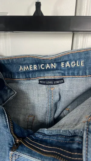 American Eagle Jean Skirt Mini thumbnail 2