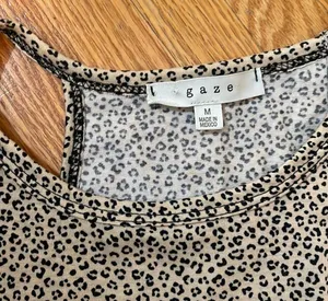 Cheetah print tank top Size M thumbnail 2