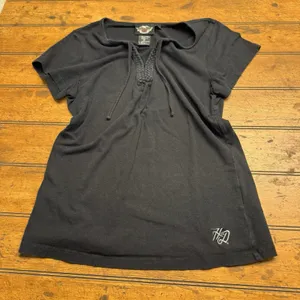 harley davidson shirt Graphics On Back Embroidered Logo‎ Front thumbnail 1
