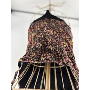 Abercrombie & Fitch Floral Smocked Bodysuit Size Large thumbnail 10