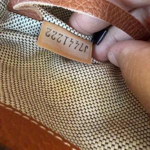Dooney‎ & Bourke Tan Pebbled Leather Zipper Closure Hobo Shoulder Bag W thumbnail 12