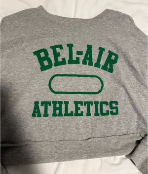 Bel Air Athletics crop long sleeve Gray Size M thumbnail 2