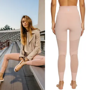 Free People Movement Seamless Sculpt Mesh Leggings, Made in Italy $140 Large‎ thumbnail 2