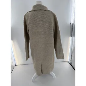 Magnolia Boutique M/L Womens Herringbone Double Breasted Long Coat Quiet Luxury thumbnail 6