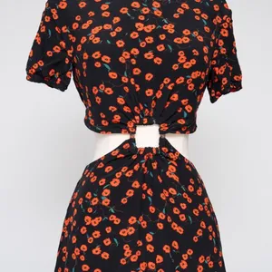 STAUD | Calypso Poppy Cut-Out‎ Dress thumbnail 10