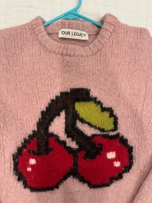 NWOT Our Legacy Cherry Sweater Size M thumbnail 2