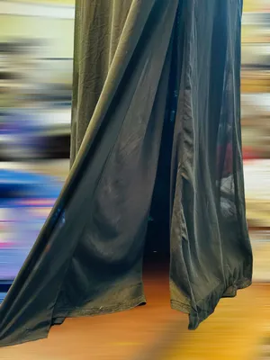 Lulu’s Women’s Size Large Elegant Invite Black Ruffled One-Shoulder Maxi Dress thumbnail 12