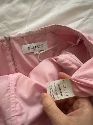 ELLIATT Revolve Pink Strapless Zuri Mini Dress Size Large thumbnail 5