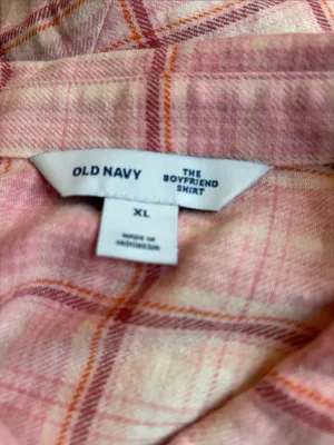OLD NAVY flannel boyfriend shirt thumbnail 5