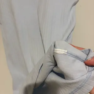 Aerie ribbed tank top pastel‎ light blue size medium thumbnail 4