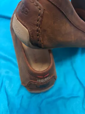 UGG  Brown Leather Treadlite Loafers  size 9 thumbnail 5