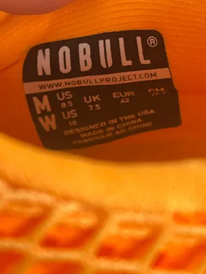 NOBULL Mesh Trainer Men’s 8.5 Women’s 10 Bright Orange Cross Training Shoes thumbnail 8