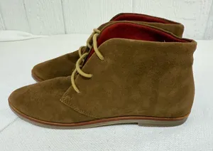 Musse & Cloud Brown Lace-Up Boots thumbnail 1