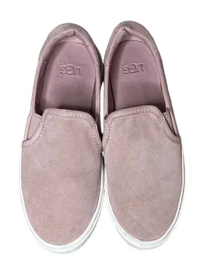 UGG Alameda Slip On Leather Sneaker 6 Pastel Soft Girl Casual Pink‎ Shoe thumbnail 1