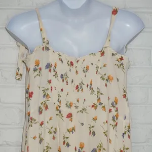 Reformation Nikita Dress Size: 18 Noemi Floral Print Ruffle Feminine thumbnail 8