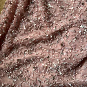 Retrofete MICH SEQUIN DRESS Pink Size XS thumbnail 4