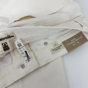 Madewell Relaxed Bootcut Jeans Vintage Ivory Comfort StretchHigh Rise US 29 NWT thumbnail 11