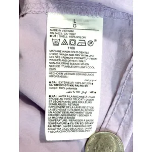 Old Navy Women’s HighWaisted AnkleZip Cargo Joggers Lavender Size Large Nylon thumbnail 12